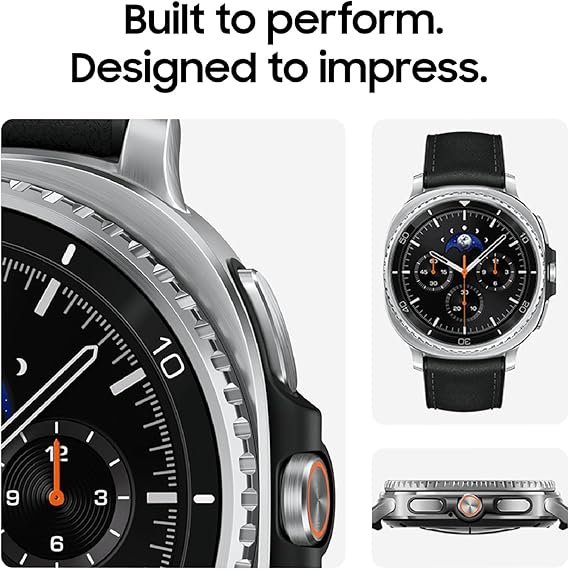 Samsung Galaxy Watch 8 Classic (2025), Black, 46mm, Bluetooth Smartwatch | Cushion Design, Rotating Bezel, Sleep and Running Coach, Energy Score [US Version, Amazon Exclusive 2Yr Warranty] hover