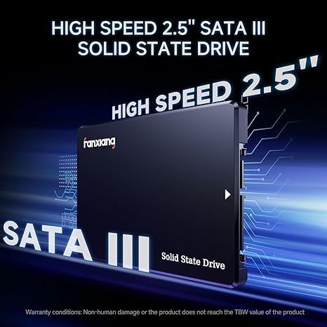 fanxiang 512GB SATA SSD 2.5'' SSD SATA III 6 Gb/s Internal Solid State Drive Up to 560 MB/s 3D NAND SLC Cache for Laptop and PC Desktop Performance Boost 7mm(0.28″) S101Q hover