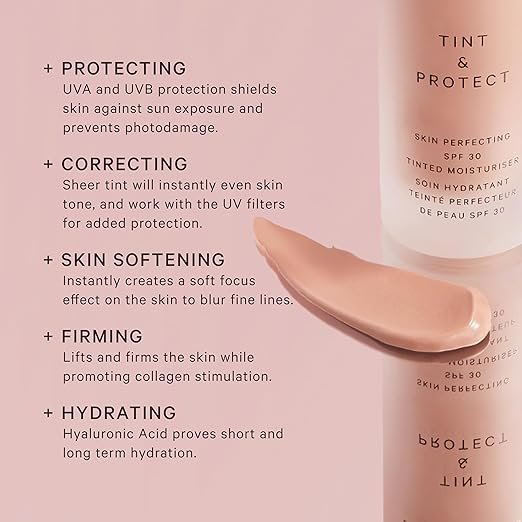 MZ SKIN Tint & Protect Skin Perfecting SPF 30 | Sheer Coverage Tinted Moisturizer with Vitamin C for Smooth, Radiant Skin 30 mL / 1.01 oz hover