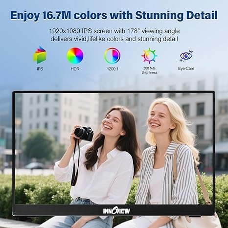 InnoView Portable Monitor 15.6