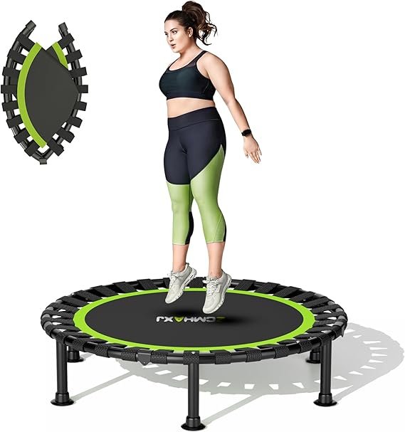 ZCMHAXJ Foldable Mini Trampoline, 36