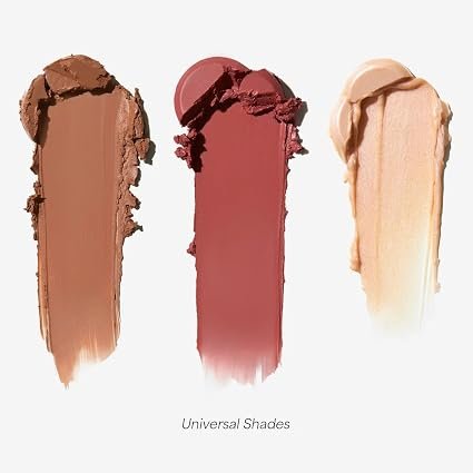 EarthsCure Glow Trio - 3 Piece Set: Bronzer, Blush, and Highlighter. Buildable Cream Sticks For a Luminous, Natural, and Youthful Look hover