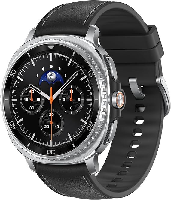 Samsung Galaxy Watch 8 Classic (2025), Black, 46mm, Bluetooth Smartwatch | Cushion Design, Rotating Bezel, Sleep and Running Coach, Energy Score [US Version, Amazon Exclusive 2Yr Warranty]